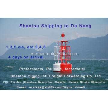 Shantou envío a Da Nang